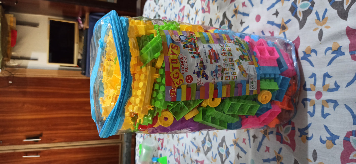 Big Building Blocks 500+ Pcs