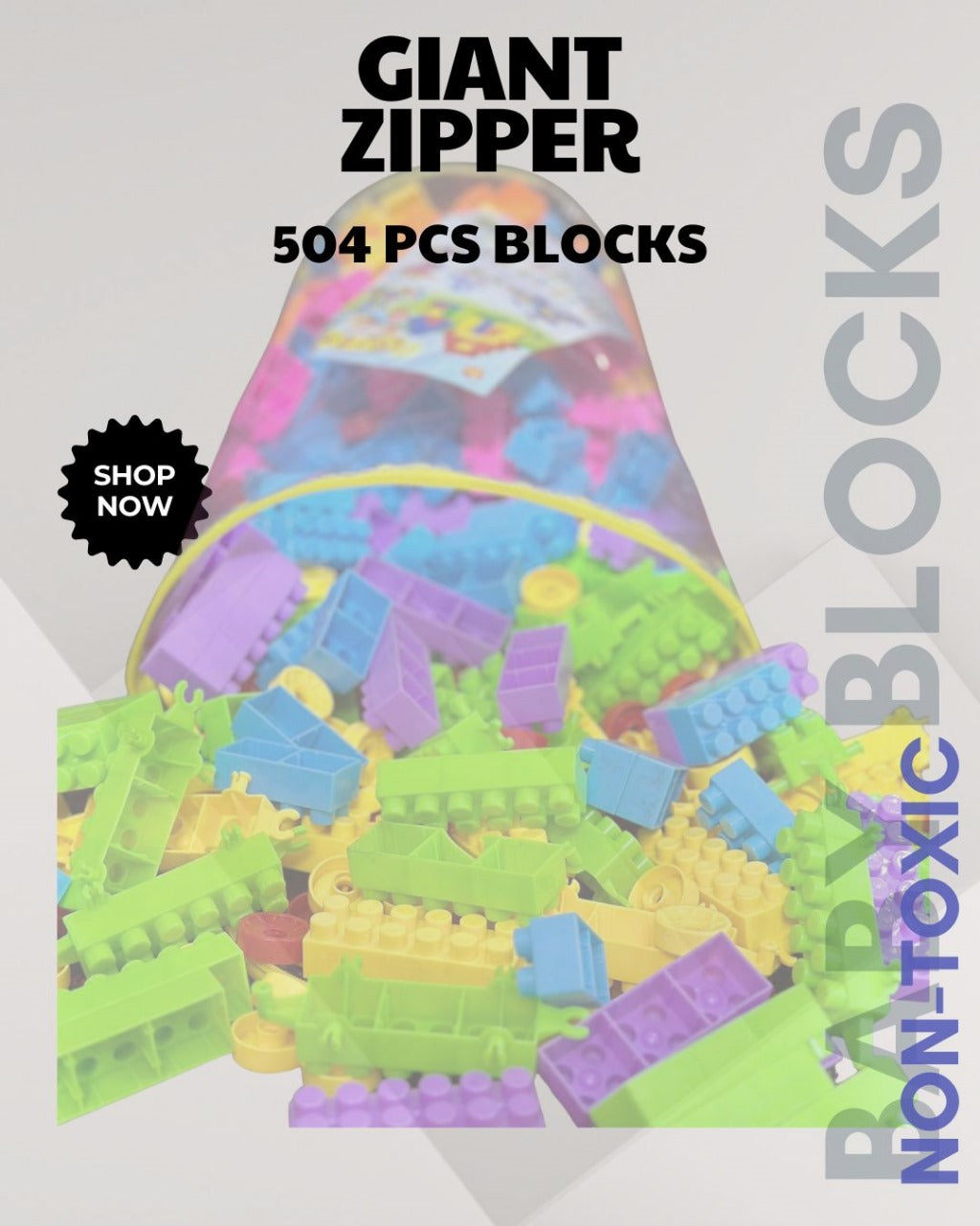 Big Building Blocks 500+ Pcs