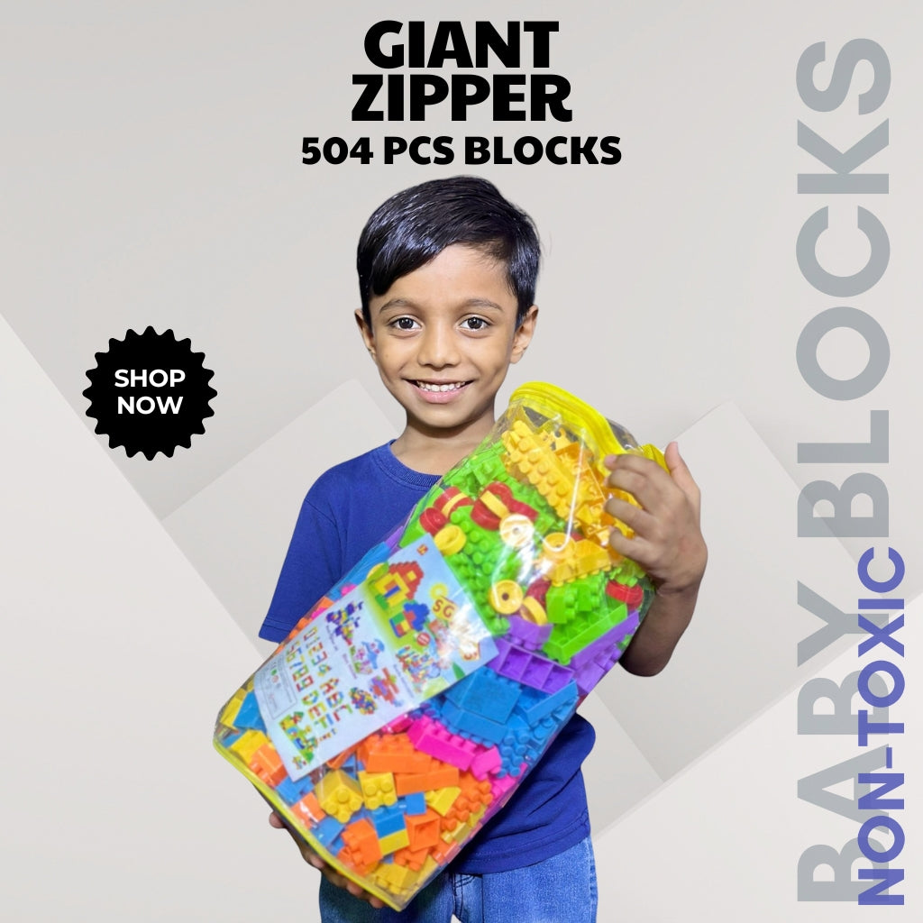Big Building Blocks 500+ Pcs