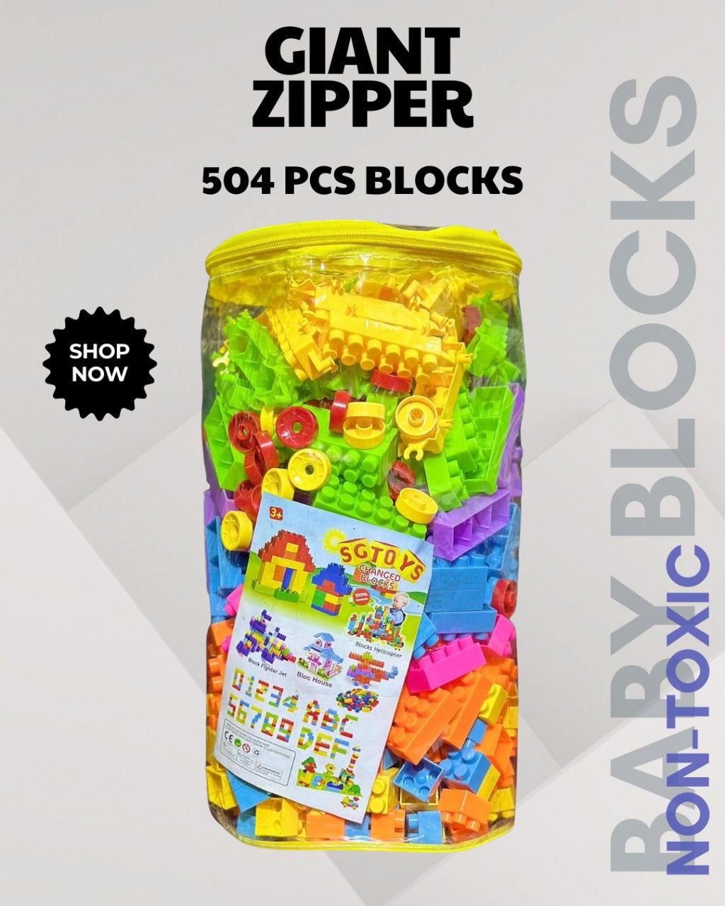 Big Building Blocks 500+ Pcs