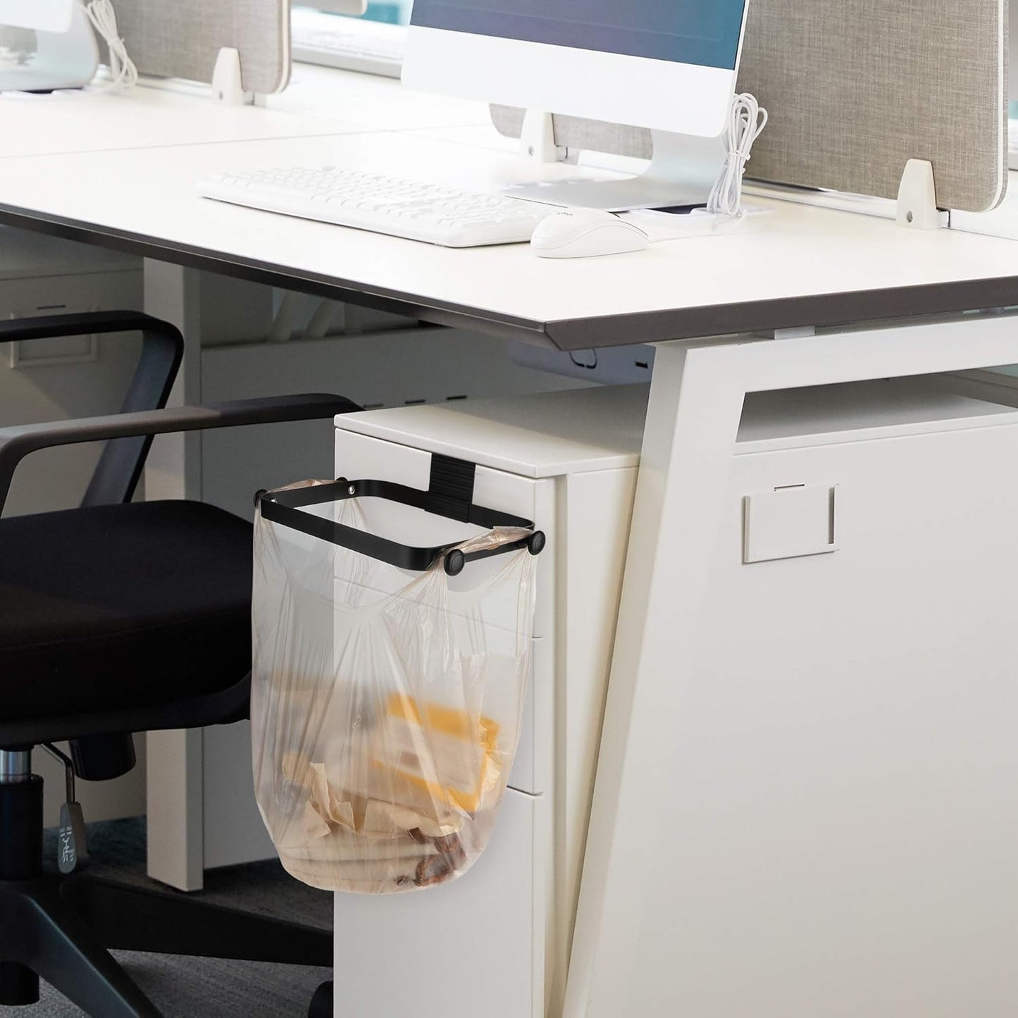 Metal Trash Bag Holder for Kitchen