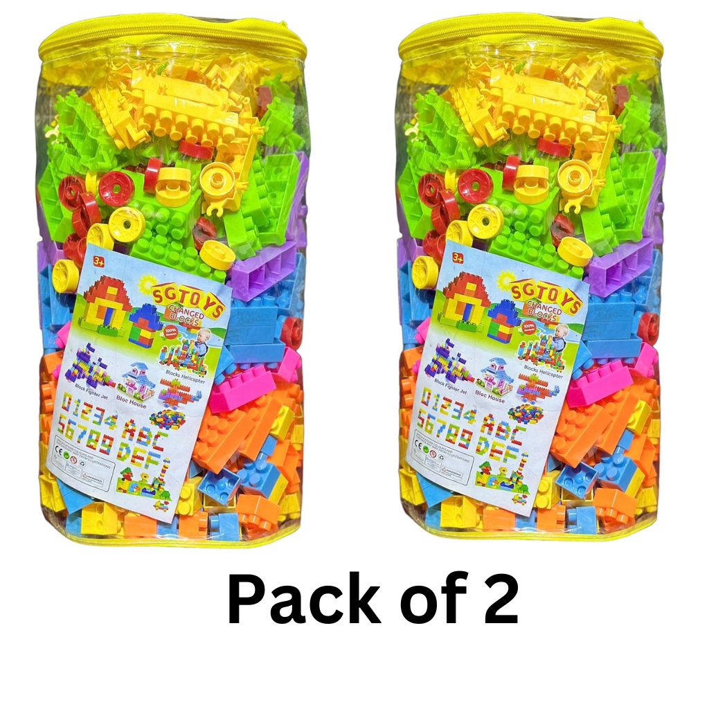 Big Building Blocks 500+ Pcs