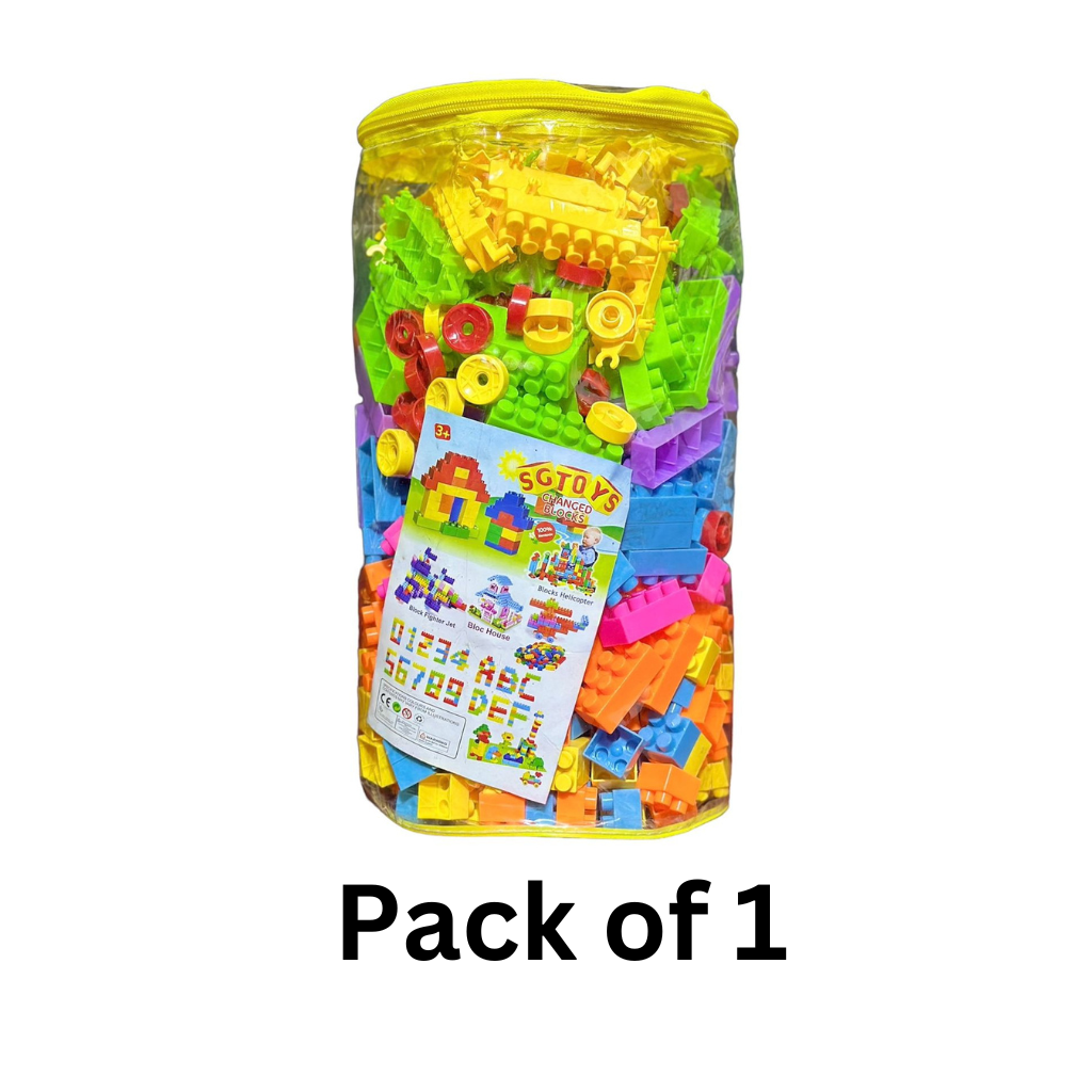 Big Building Blocks 500+ Pcs